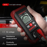 HT123 Smart Digital Auto Range NCV Multimeter 2000 Counts True RMS Measuring AC/DC Voltage Resistance Tester