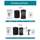 12/24V Tester 3.2 Inch Color Screen Intelligent Selection Car Auto Battery Analyzer Testing Tool