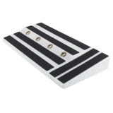 Rockhouse RPB-1BK Effects Pedal Board - Sturdy PE Plastic Pedalboard Case with Sticking Tape, Guitar Pedals Accessory