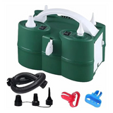 EU Plug,Powerful Electric Balloon Pump,Air Iate/Deflate Pump,Double Motor for Swimming Pool, Iatable Bed and Etc.
