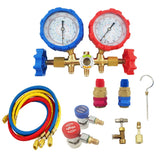 Refrigerant Manifold Gauge Set Conditioning for R410A R32 R134A Air Condition Refrigeration Tool