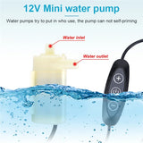 12V 10W Water Garden Decoration Mini Solar Panel Pump Watering System with Adjustment Switch Kits for Fish Tank
