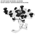 ESLNF Cellphone Aluminum Alloy Bike Mobile Phone Holder Bracket 360°Adjustable Installation Cycg Accessories