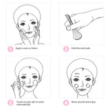 Mini Microcurrent Wrinkle Anti Aging Tightening Facail Lifting Vibration Face Massager Beauty Skin Care Device