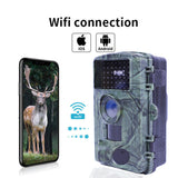 Outdoor 60MP WIFI Hunting 4K Night Vision Motion Activated Forest Trigger Wildlife Scouting Camera