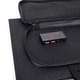 18V 60W Foldable Kit with 12V 24V Controller Solar Panel Double Fast Charge TypeC+DC for House Camping Travel
