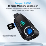 Intelligent Noise Reduction Wireless Earphones Motorcycle Intercom Call Phone Kit Music Player Speaker Helmet Headset