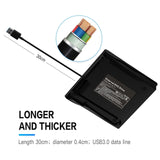 Portable USB 3.0 Type C DVD CD Optical Drive ROM Disk Reader Fit For Laptop PC Desktop  Imac Windows