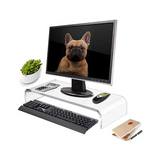 Computer Monitor Heightening Acrylic U-Shaped Display Desk Laptop Rack for Office Home Desktop