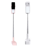 Mobile Phone Live Broadcast Bracket Mobile Phone Recording Camera Bracket + Fill Light Pink