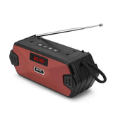 Wireless Speaker Bluetooth-compatible FM Radio Outdoor Loudspeaker Subwoofer Support TF Column Speakers Music Box