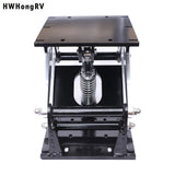 HWHongRV Aluminum Pedestal Marine Suspension System with Shock Mitigation Ship Use Boat Seat Accessories