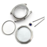 47mm 316L Stainless Steel Polished Watch Case Seagull ST3600 Movement Repair Parts is Suitable for ETA 6497 6498