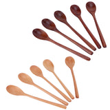 Spoon Home Supplies Soup Spoon Light in Weight with Long Handle for Barbecue for School/office Lunch for Street Food for Travel