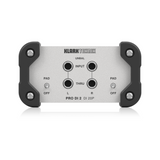Klark Teknik DI 20P Passive Stereo DI Box with Midas Transformer and Extended Dynamic Range for general purpose applications