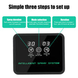 Automatic Watering System Spray Irrigation System Kit For Garden Aquarium Touch Screen Garden Plant Sprayer Electronic Timer