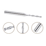 2Piece Tungsten Steel Alloy Drill Solid Carbide Milling Cutter, Steel Used For Wood Cutting And Carving