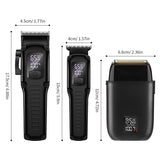 RESUXI 977 New 3 in 1 Professional Clipper and Electric Set for Barber Men Trimmer Shaver Hair Cutting hine