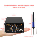 72W Multi-function Portable BGA Rework Station Lead-free Soldering Iron T12 Solder Tips Mobile Repair Welding Tool