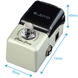 JOYO JF-307 Clean Glass Classic Sound Simulator True Bypass Electric Guitar Pedal Overdrive Pedal Effect for Electric Guitar