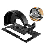Adjustable Thickened Steel Angle Grinder Balance Bracket Holder Cutting hine Base Protection Cover DIY Woodwoking Tool