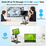 DM201 Pro 7inch digital high definition industrial inspection mobile phone maintenance magnifying electron microscope