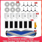 For For Robot Vacuum Accessories Main Side Brush Mop Filter Dust Bags