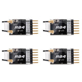 4X for R84 V2 4CH Compatible PWM RC Receiver for D8 D16 SFHSS TX12 T16S Transmitter