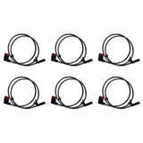 6X 2045400317 ABS SENSOR REAR LEFT RIGHT for C-CLASS W204 C204 S204 01.2007