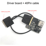 DP To Driver Board EDP Signal Adapter 30pin 40pin 2K 4K 2lan 4lan Computer PC LCD LED Display Screen W PD/QC Protocol CABLE
