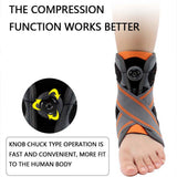 1PC Pressurized Bandage Ankle Support Ankle Brace Protector Foot Strap Elastic Belt Fitness Sports Gym Badminton Accessory