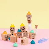 Wooden Baby Tooth Box Milk Teeth Organizer Storage Collection Boy Girl Souvenir Case Infant Kid For Children Keepsake