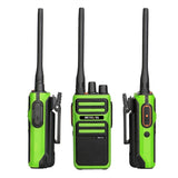 RB17A Green Handheld Walkie Talkie - 5W, USB Charging, Suitable for KTV, Hotel Security, Construction Sites