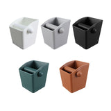 Box, Ground, Removable Knock Bar, Space Saving, Espresso hine Accessories Coffee Bin for Home