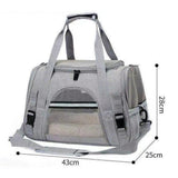Carrier Soft Side Backpack Cat Carriers Dog Travel Bags Transport For Small Dogs Cats Pet Carring Bag
