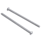 M2.5 x 40mm 304 Stainless Steel Round Head Screws Bolt 60pcs