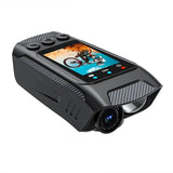 3 in 1 Sport DV Dash Cam with Light - 4K for Bike Helmet, Motorcycle, Bicycle. HD Screen Action Recorder Camera
