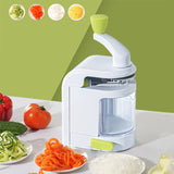 Multifunctional Vegetable Cutter Manual Rotarys Cheese with Hand Crank Fruit Potato Chopper Carrot Grater for Kitchen