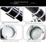 Sky-Watcher BKP 150DS Dual Speed Parabolic Astrophotography Reflectors Astronomical Telescope +EQ3 W/1.75 Inch Steel Tripod