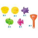 Water Table Playset Sand Toys Molds Set Outdoor Indoor Beach Play Activity Sandbox For Kids Boys Girls