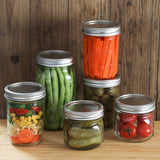 Canning Ball, Kerr Jars-Split-Type Metal Mason Jar Lids Canning-Fit For Wide Mouth Jars