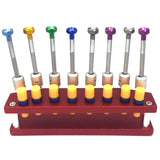 8 Pcs Screwdrivers with Metal Stand Tool for Repair Watch Screwdriver Set