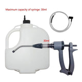Veterinary metal pig, cattle and sheep medicine gun, continuous sprayer, veterinary irrigator, pet feeding me