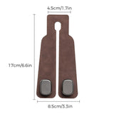 Double Universal Car Seat Back Bag Hook Hangers Multifunctional Hanging Storage Mobile Phone Holder For Purse Clothes