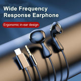 Headphone Blocking High-quality Wired Sports Earphone Sound Noise Canceg Headset for Phones