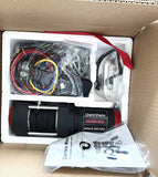 3000LBS 12V Synthetic Rope Electric Winch for Towing ATV/UTV Off Road with Mounting Bracket Wireless Remote