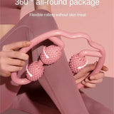 Circular massager muscles relax eliminate type equipment thin leg artifact of foam roller axis