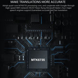 Newest Upgrade M9 Instant Voice Portable Language in Real-time Smart Translator Supports 16 Offe Languages Gift