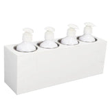 4 Bottles Adjustable Temperature Fast Heating Massage Oil Lotion Cream Single Bottle Heater Beauty Ease Clean