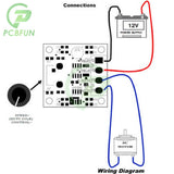 1.8-15V 2A Mini PWM DC Motor Governor Stepless Speed Regulator LED Dimmer Power Controller
